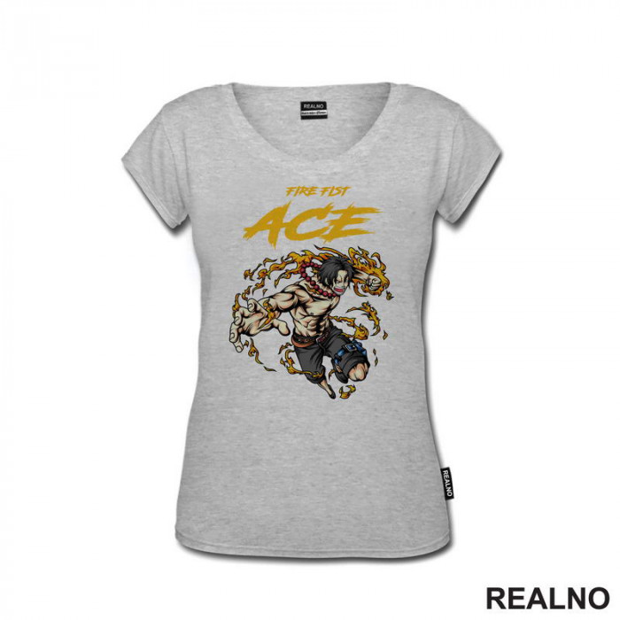 Fire Fist Ace - One Piece - Majica