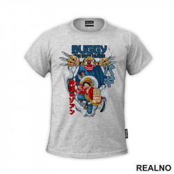 Buggy And Luffy - One Piece - Majica