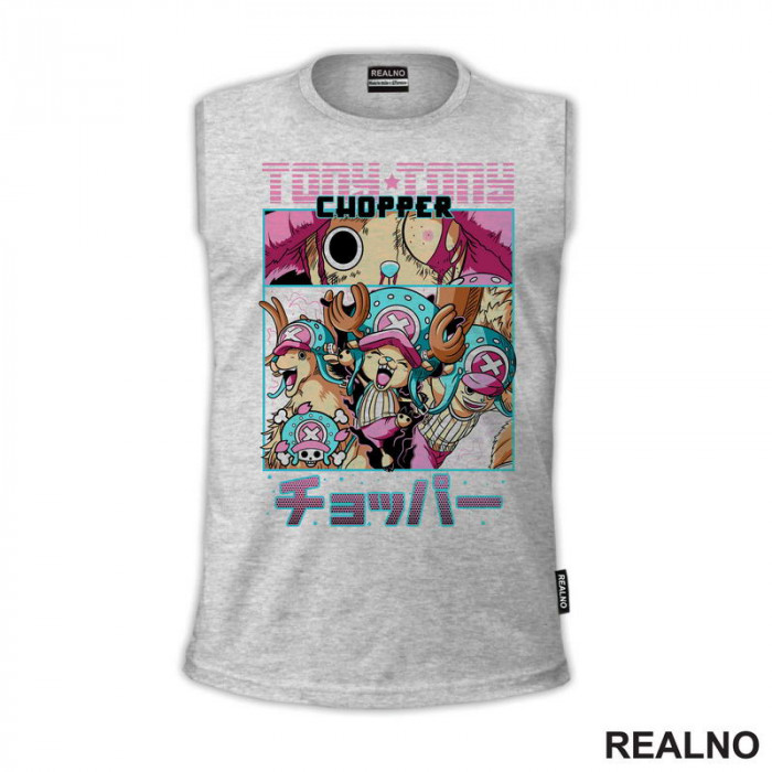 Tony Tony Chopper - Pink - One Piece - Majica