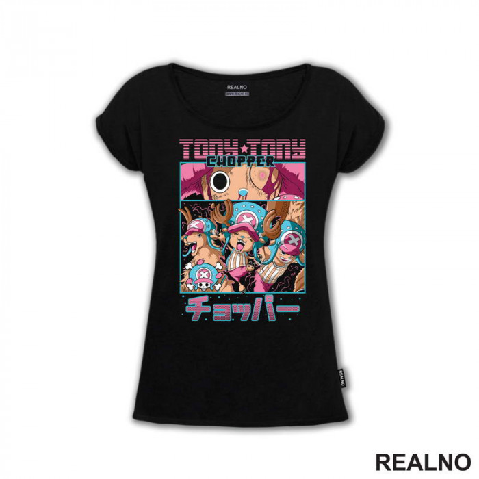 Tony Tony Chopper - Pink - One Piece - Majica