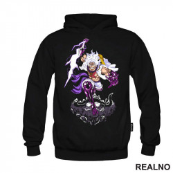 Luffy Gear Fifth - Purple Thunder And Skull - One Piece - Duks Luffy Gear Fifth - Purple Thunder And Skull - One Piece - Duks