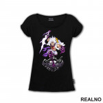 Luffy Gear Fifth - Purple Thunder And Skull - One Piece - Majica