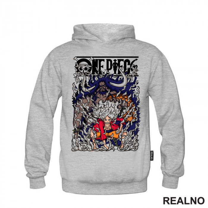 Kaido And Luffy Gear Fifth - One Piece - Duks Kaido And Luffy Gear Fifth - One Piece - Duks