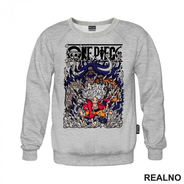 Kaido And Luffy Gear Fifth - One Piece - Duks Kaido And Luffy Gear Fifth - One Piece - Duks