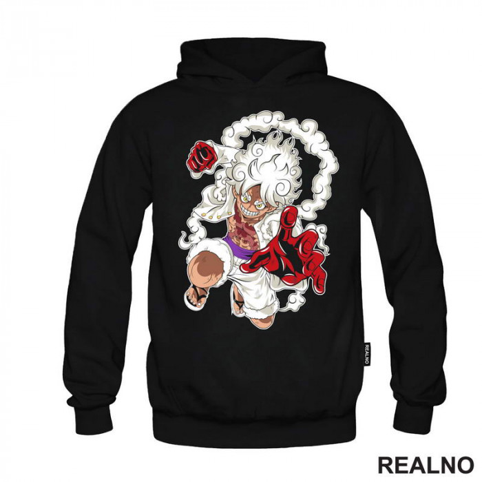 Luffy Gear Fifth White - One Piece - Duks Luffy Gear Fifth White - One Piece - Duks