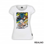 Luffy Gear Fifth - Azure Dragon - One Piece - Majica