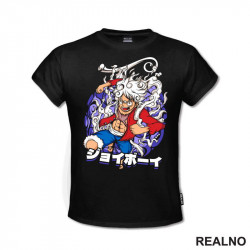 Luffy Gear Fifth - Circle - One Piece - Majica