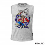 Luffy Gear Fifth - Circle - One Piece - Majica