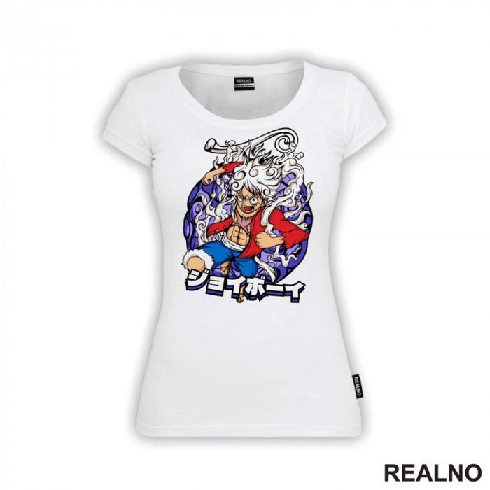 Luffy Gear Fifth - Circle - One Piece - Majica