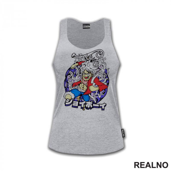 Luffy Gear Fifth - Circle - One Piece - Majica