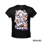 Luffy Gear Fifth - Fists - One Piece - Majica