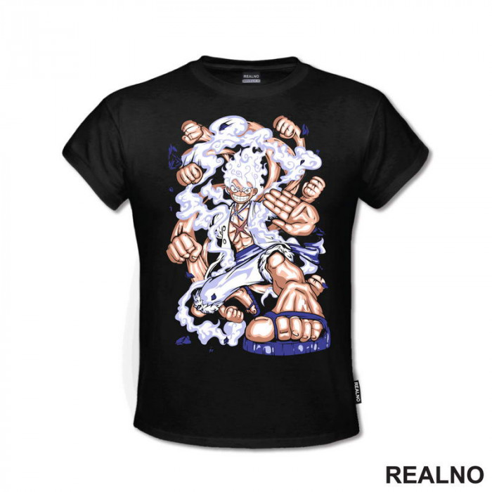 Luffy Gear Fifth - Fists - One Piece - Majica