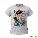 Luffy Gear Fifth Kick - Azure Dragon - One Piece - Majica