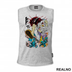 Luffy Gear Fifth Kick - Azure Dragon - One Piece - Majica