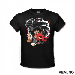 Luffy - Big Fist - One Piece - Majica