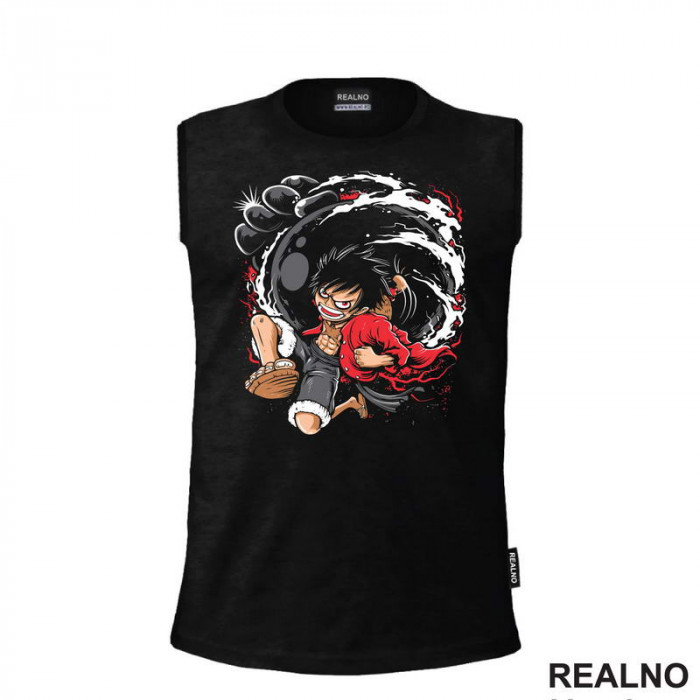 Luffy - Big Fist - One Piece - Majica