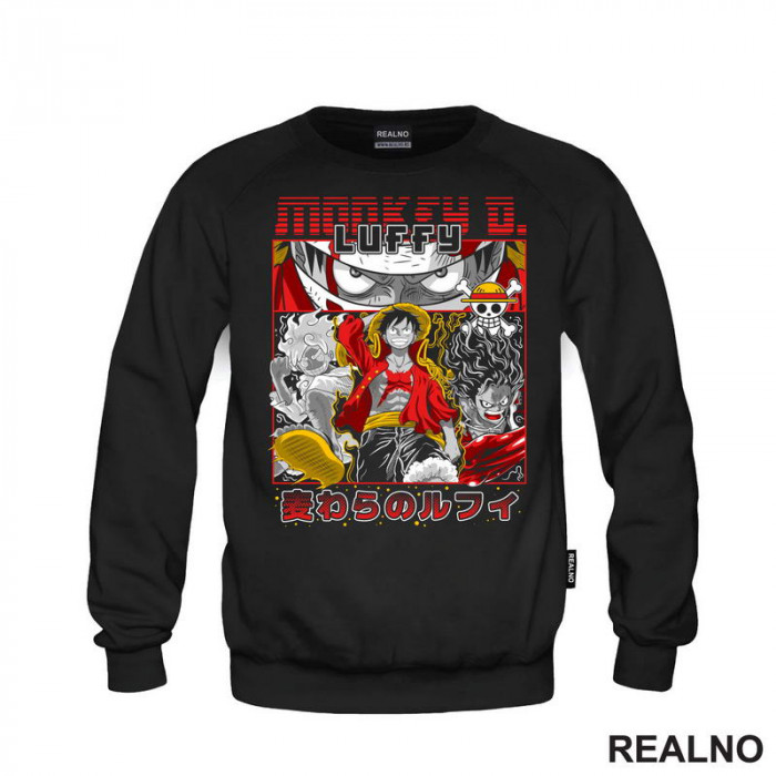 Luffy - Dots - One Piece - Duks Luffy - Dots - One Piece - Duks