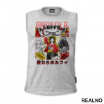 Luffy - Dots - One Piece - Majica