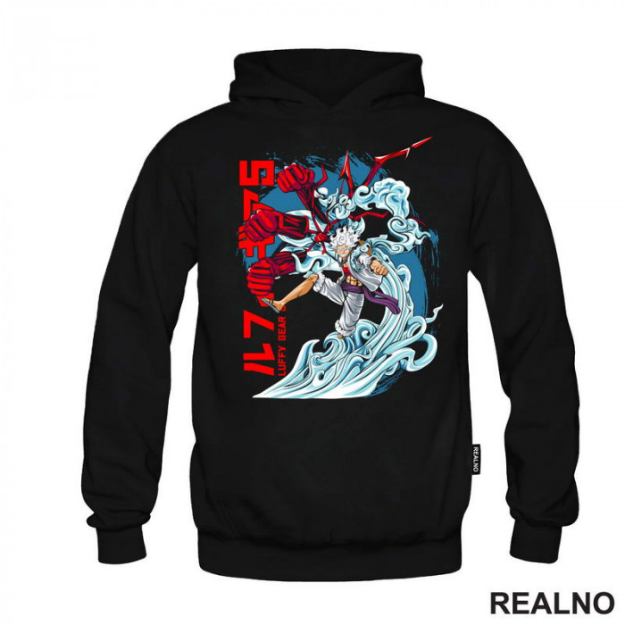 Luffy Gear Fifth Waves - One Piece - Duks Luffy Gear Fifth Waves - One Piece - Duks