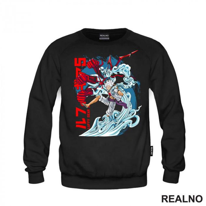 Luffy Gear Fifth Waves - One Piece - Duks Luffy Gear Fifth Waves - One Piece - Duks
