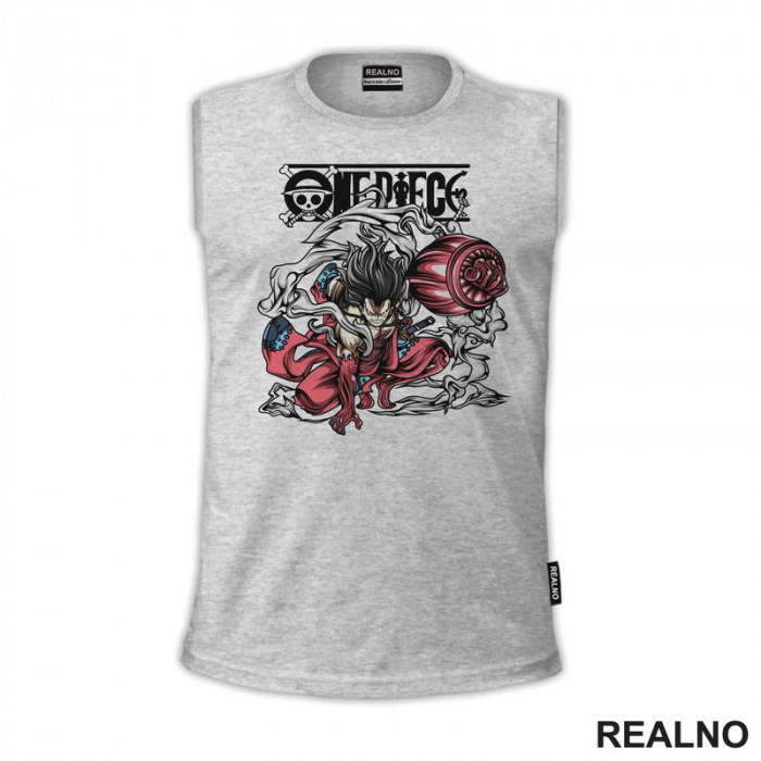 Luffy - Snakeman - One Piece - Majica