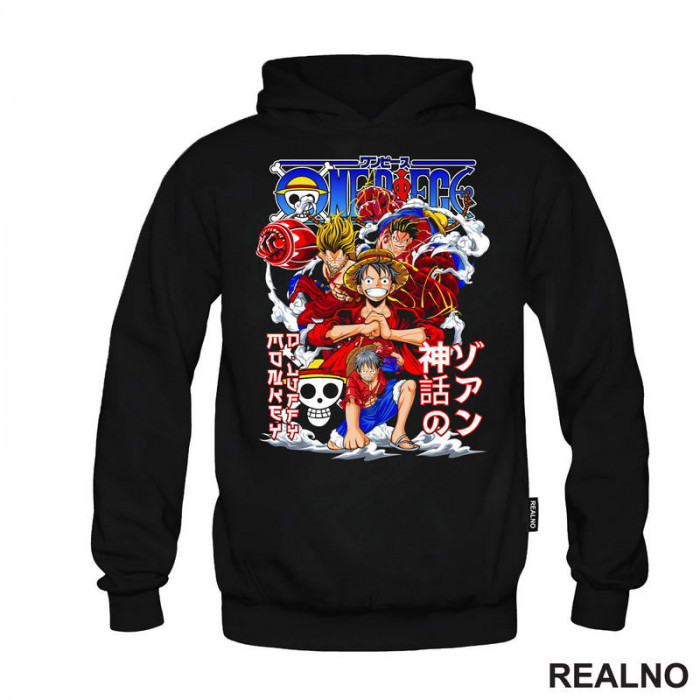 Luffy - Transformations - One Piece - Duks Luffy - Transformations - One Piece - Duks