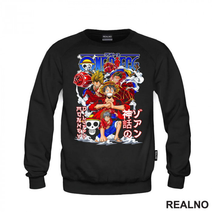 Luffy - Transformations - One Piece - Duks Luffy - Transformations - One Piece - Duks