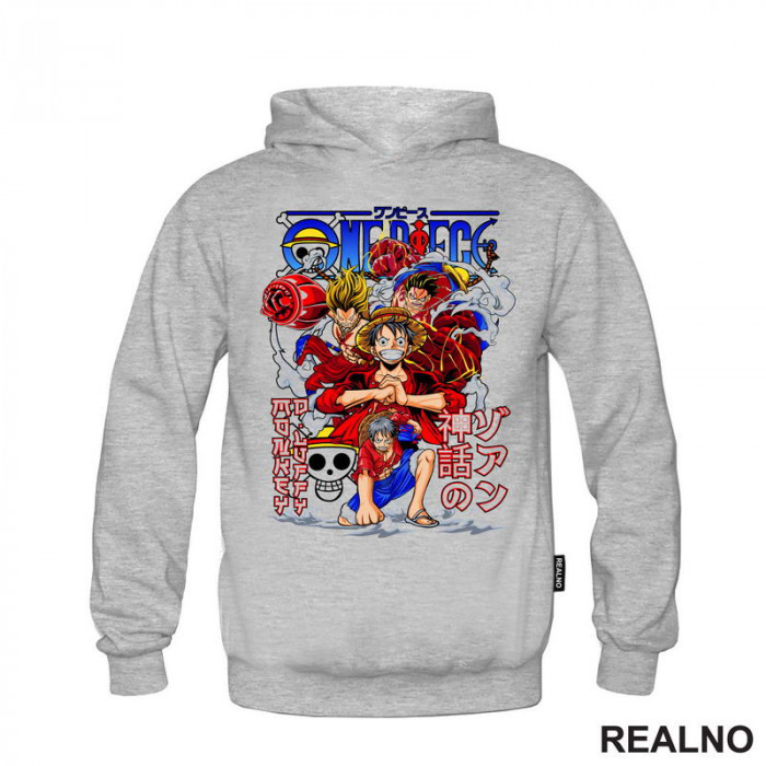 Luffy - Transformations - One Piece - Duks Luffy - Transformations - One Piece - Duks