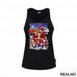 Luffy - Transformations - One Piece - Majica