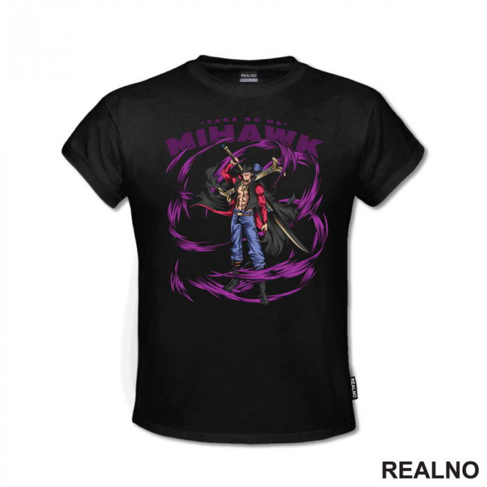 Dracule Mihawk - One Piece - Majica