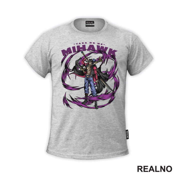 Dracule Mihawk - One Piece - Majica