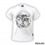 Monkey D. Garp - White - One Piece - Majica