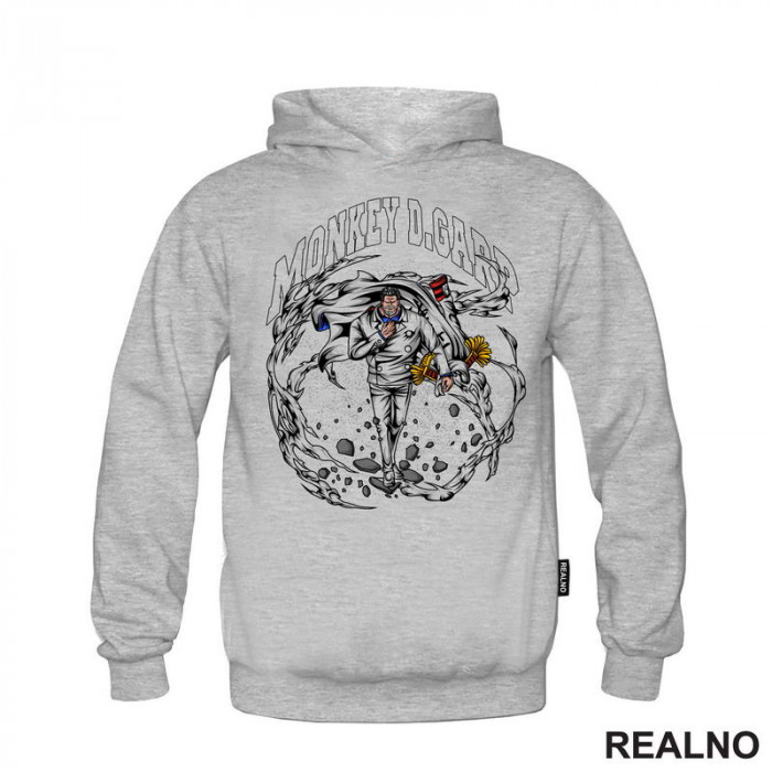Monkey D. Garp - White - One Piece - Duks Monkey D. Garp - White - One Piece - Duks