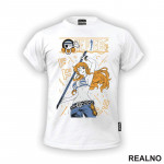 Nami Orange - One Piece - Majica