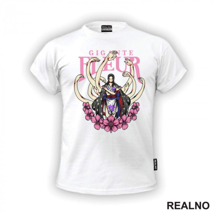 Gigante Fleur - Nico Robin - One Piece - Majica