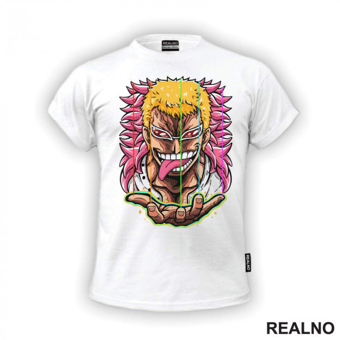 Doflamingo - Tongue - One Piece - Majica Doflamingo - Tongue - One Piece - Majica