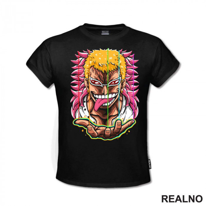 Doflamingo - Tongue - One Piece - Majica Doflamingo - Tongue - One Piece - Majica