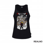 Luffy In Front Of Kaido - One Piece - Majica Luffy In Front Of Kaido - One Piece - Majica