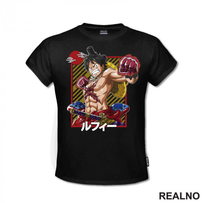 Luffy - The Wano Arc - One Piece - Majica Luffy - The Wano Arc - One Piece - Majica