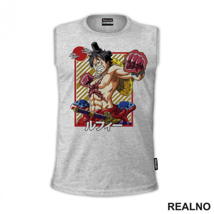 Luffy - The Wano Arc - One Piece - Majica Luffy - The Wano Arc - One Piece - Majica