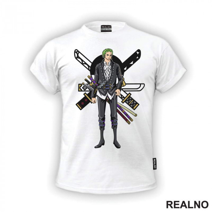 Roronoa Zoro - Standing - One Piece - Majica Roronoa Zoro - Standing - One Piece - Majica