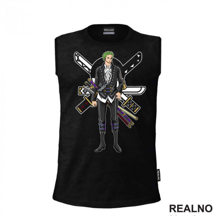 Roronoa Zoro - Standing - One Piece - Majica Roronoa Zoro - Standing - One Piece - Majica