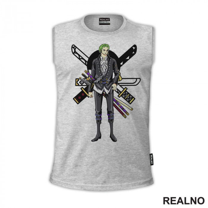 Roronoa Zoro - Standing - One Piece - Majica Roronoa Zoro - Standing - One Piece - Majica