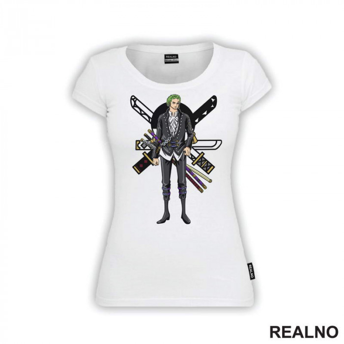 Roronoa Zoro - Standing - One Piece - Majica Roronoa Zoro - Standing - One Piece - Majica