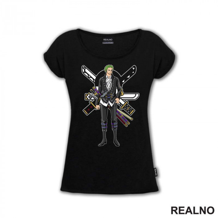 Roronoa Zoro - Standing - One Piece - Majica Roronoa Zoro - Standing - One Piece - Majica