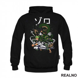Roronoa Zoro And Green Dragon - One Piece - Duks Roronoa Zoro And Green Dragon - One Piece - Duks
