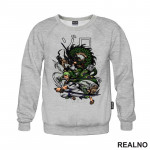 Roronoa Zoro And Green Dragon - One Piece - Duks Roronoa Zoro And Green Dragon - One Piece - Duks