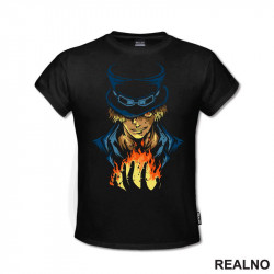 Flame Emperor - Sabo - One Piece - Majica