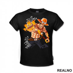 Ace - Standing - One Piece - Majica