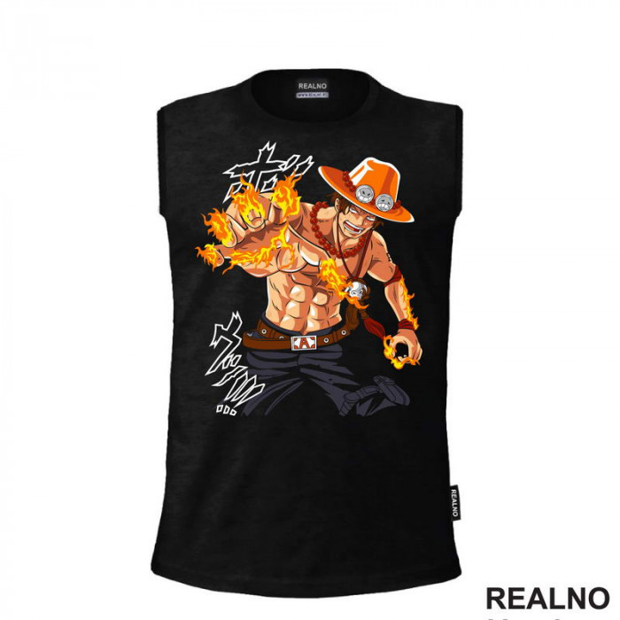 Ace - Standing - One Piece - Majica Ace - Standing - One Piece - Majica